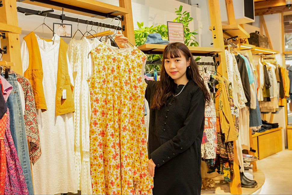 アシメティアードワンピース 16,280円（税込）