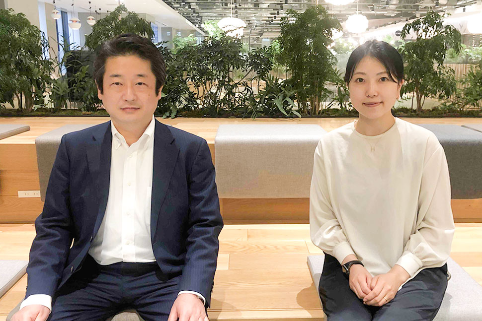 三菱地所株式会社　加藤亮介様、増田広奈様